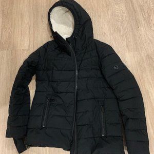 Michael Kors Puffer Black Jacket Size Small